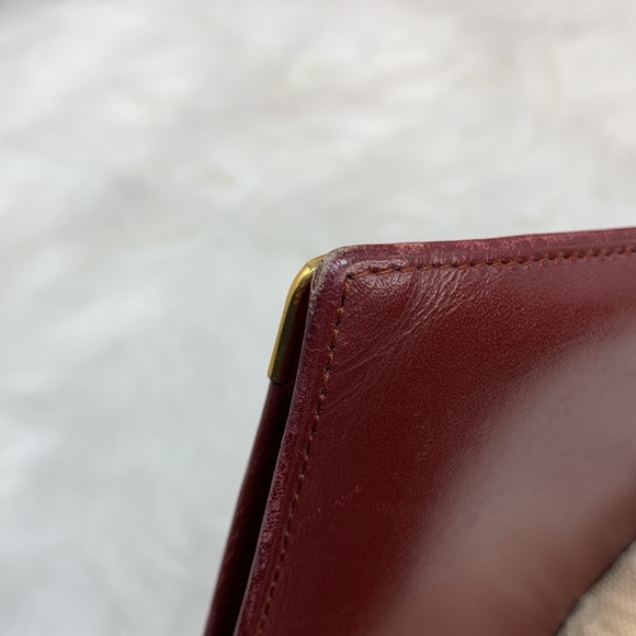 042 Authentic Cartier Checkbook Long Wallet - Picture 8 of 16